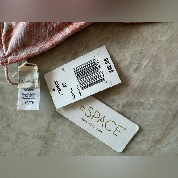 L*Space Brittany Bikini Top in All Swirled Up - Picture 9 of 10